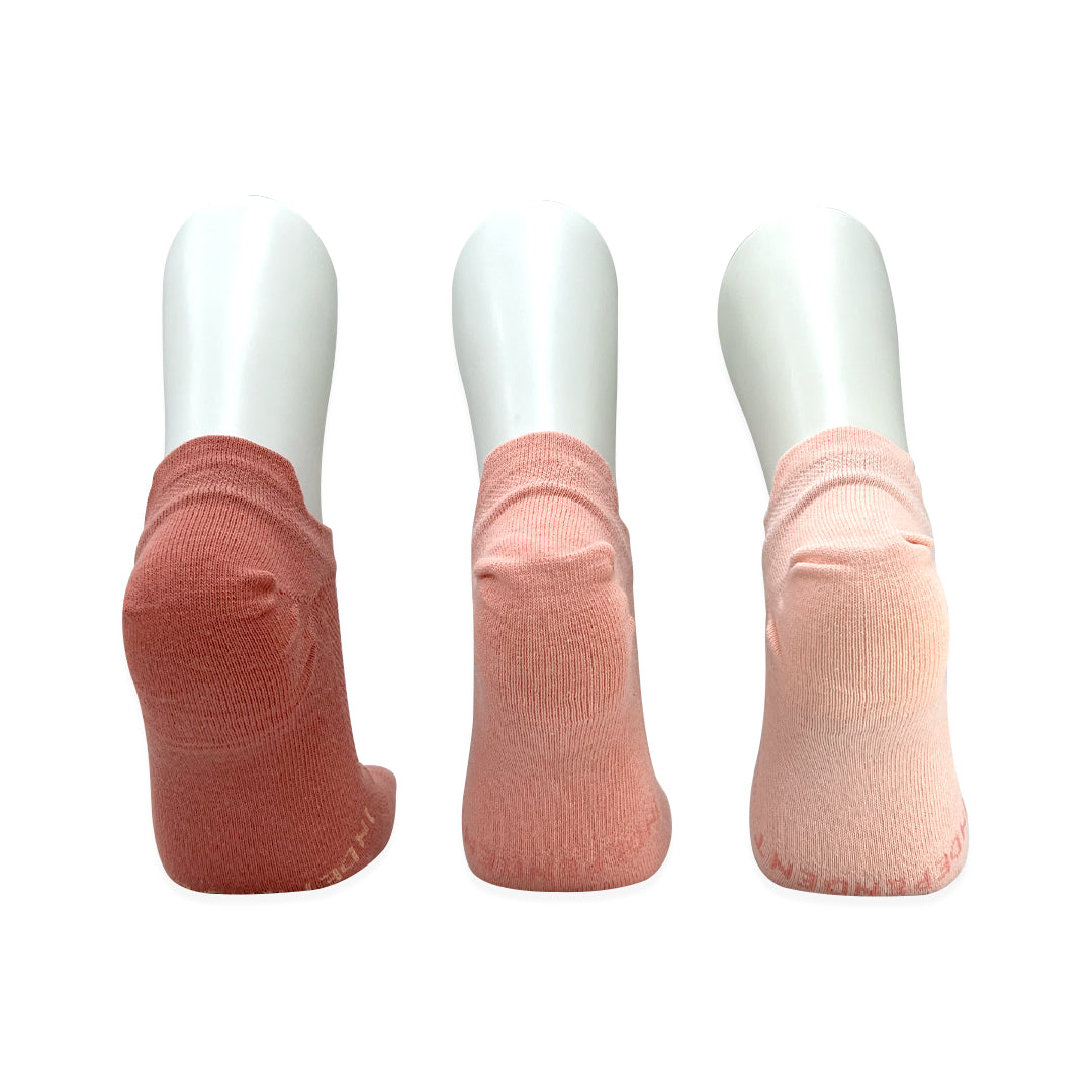 Pink Toe Socks for Women & Girls - No Show