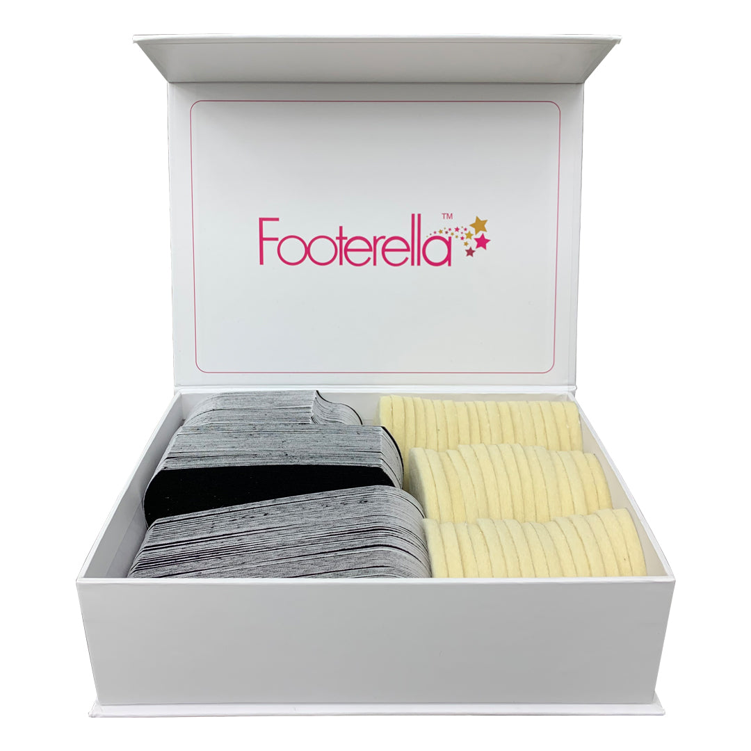 Metatarsalgia Box (Black Tapes and White Pads)