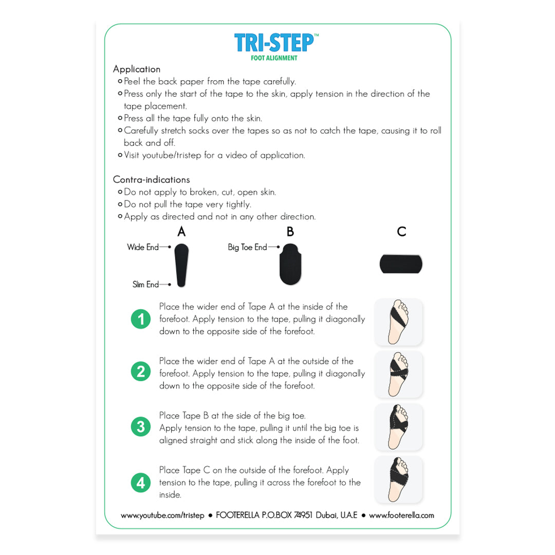 Tri Step Box شريط الخطوة الثلاثية