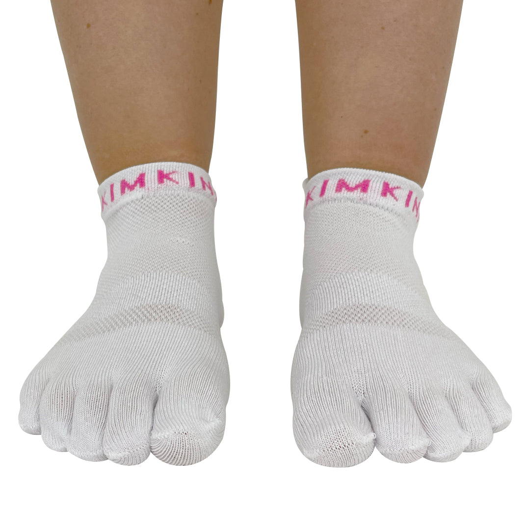 KIMKINI golf toe socks with separated toes for comfort