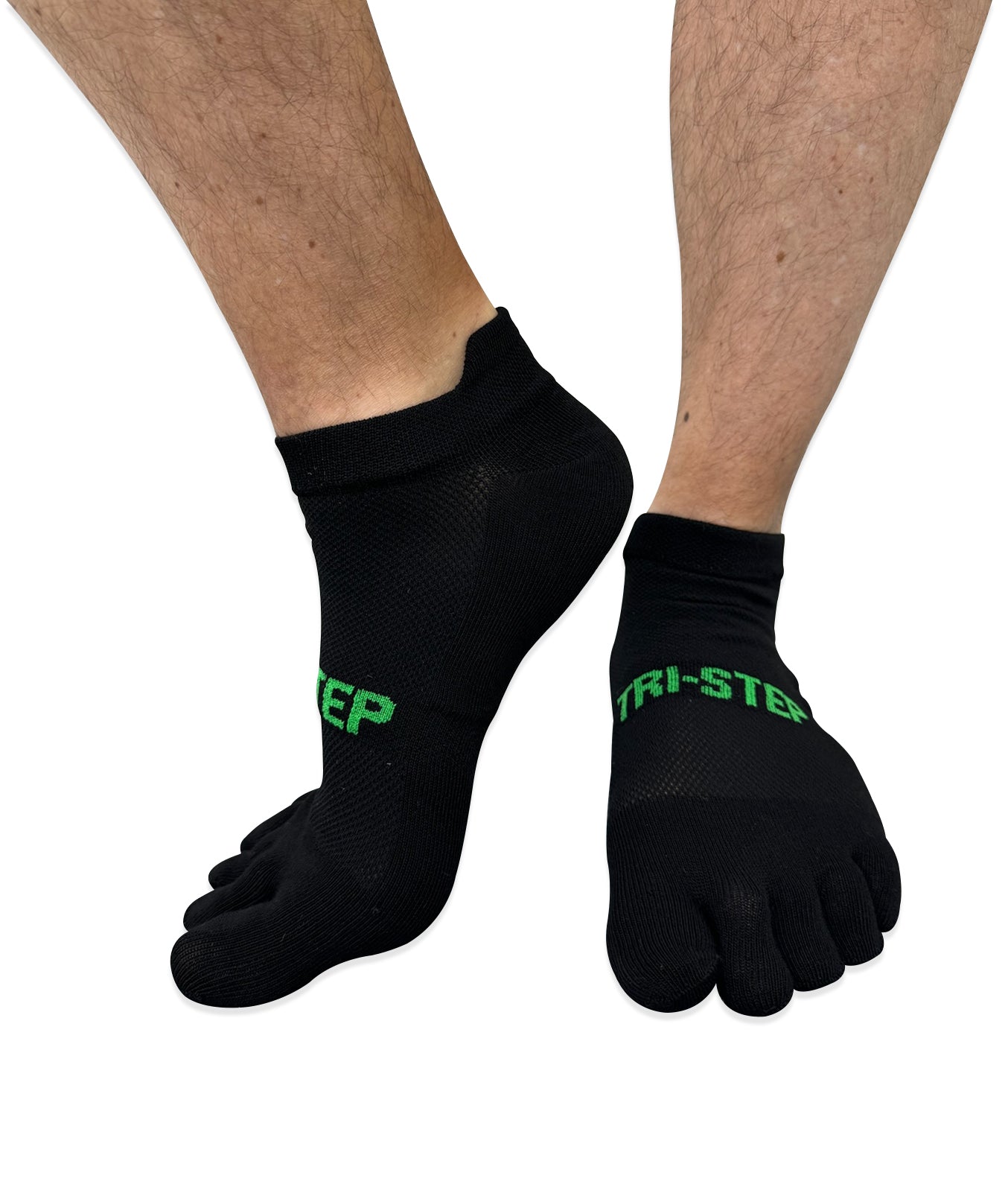 Low-ankle TRI STEP toe socks with separated toes
