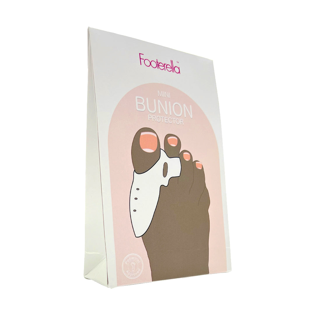 Mini bunion protector made from soft silicone for bunion protection