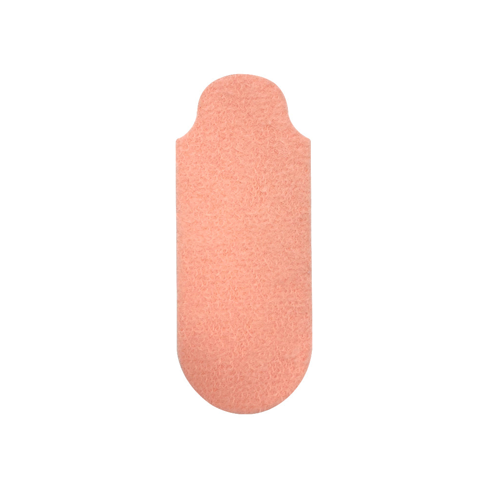 Snowman bunion pad designed for overnight toe positioning