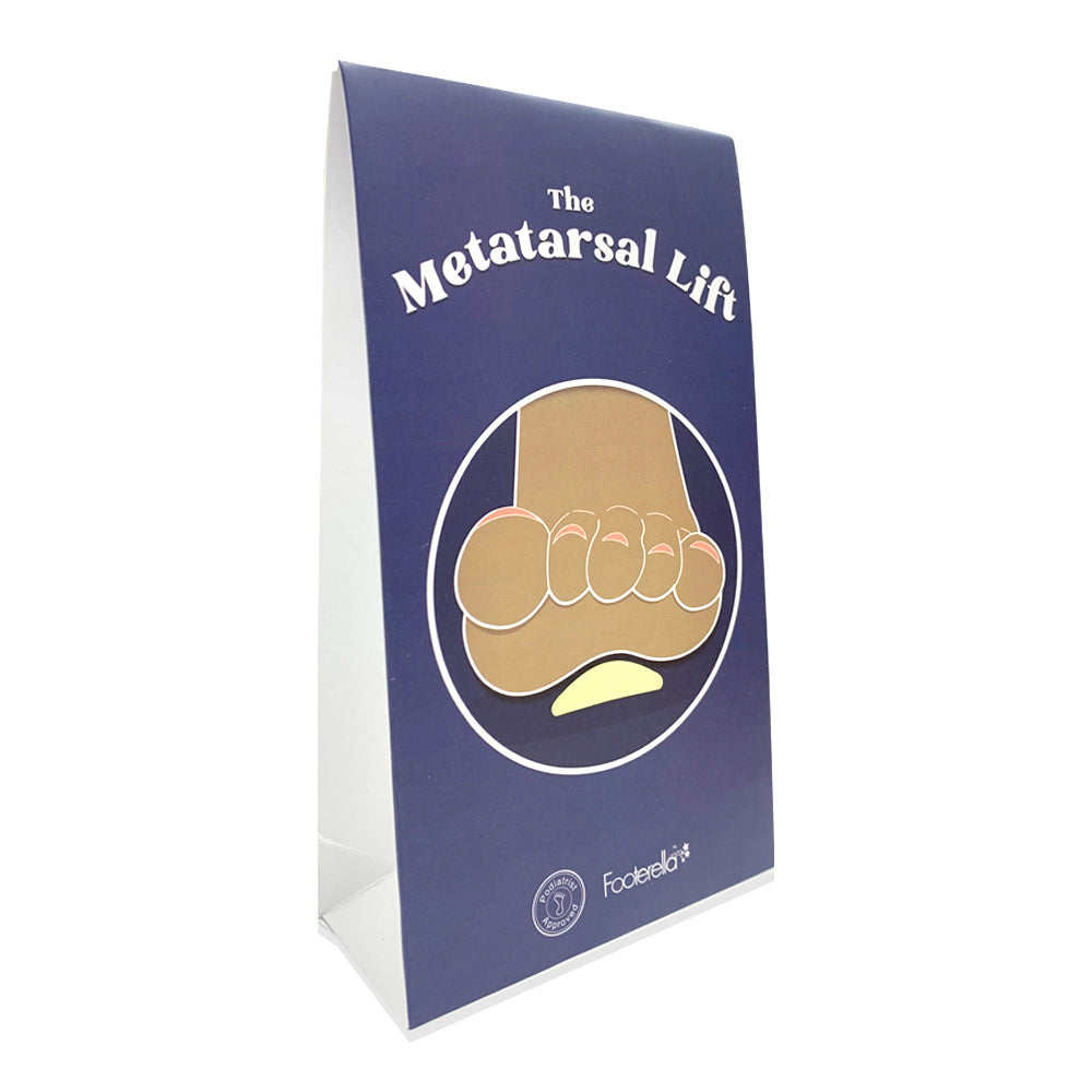 Small and large transverse arch pads included in pack