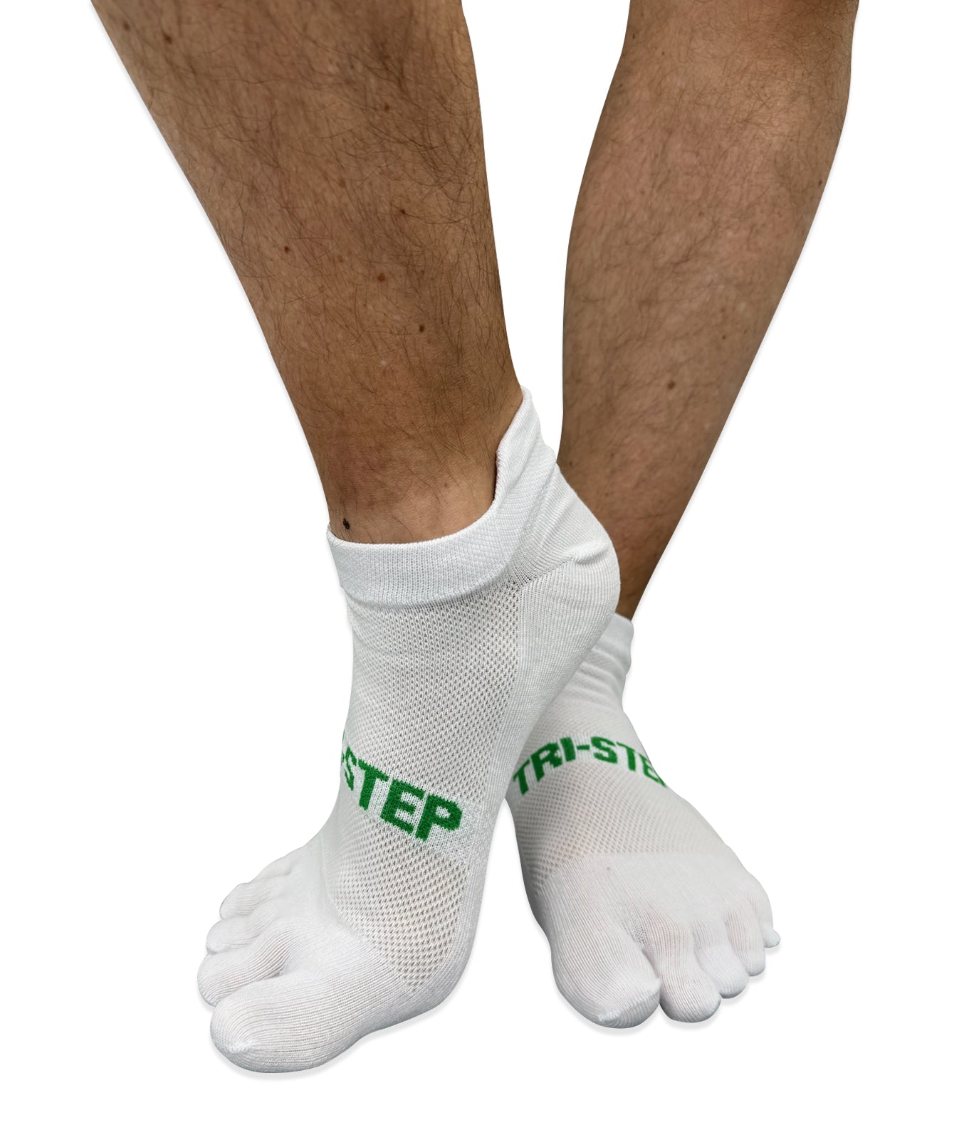 Low-ankle TRI STEP toe socks with separated toes